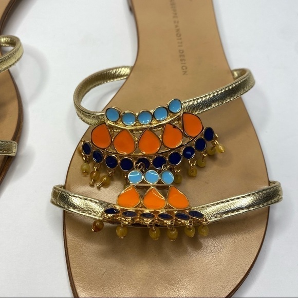 𝅺GIUSEPPE Zanotti Embellished Sandals - Picture 4 of 6